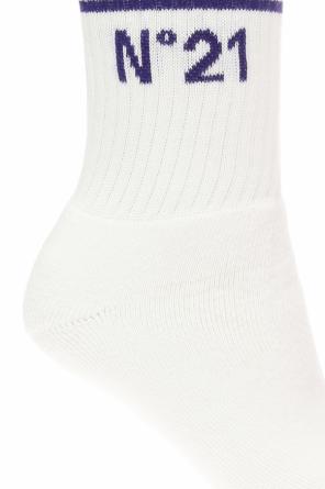 Logo-embroidered socks, zdjęcie 2 Logo-embroidered socks od N21